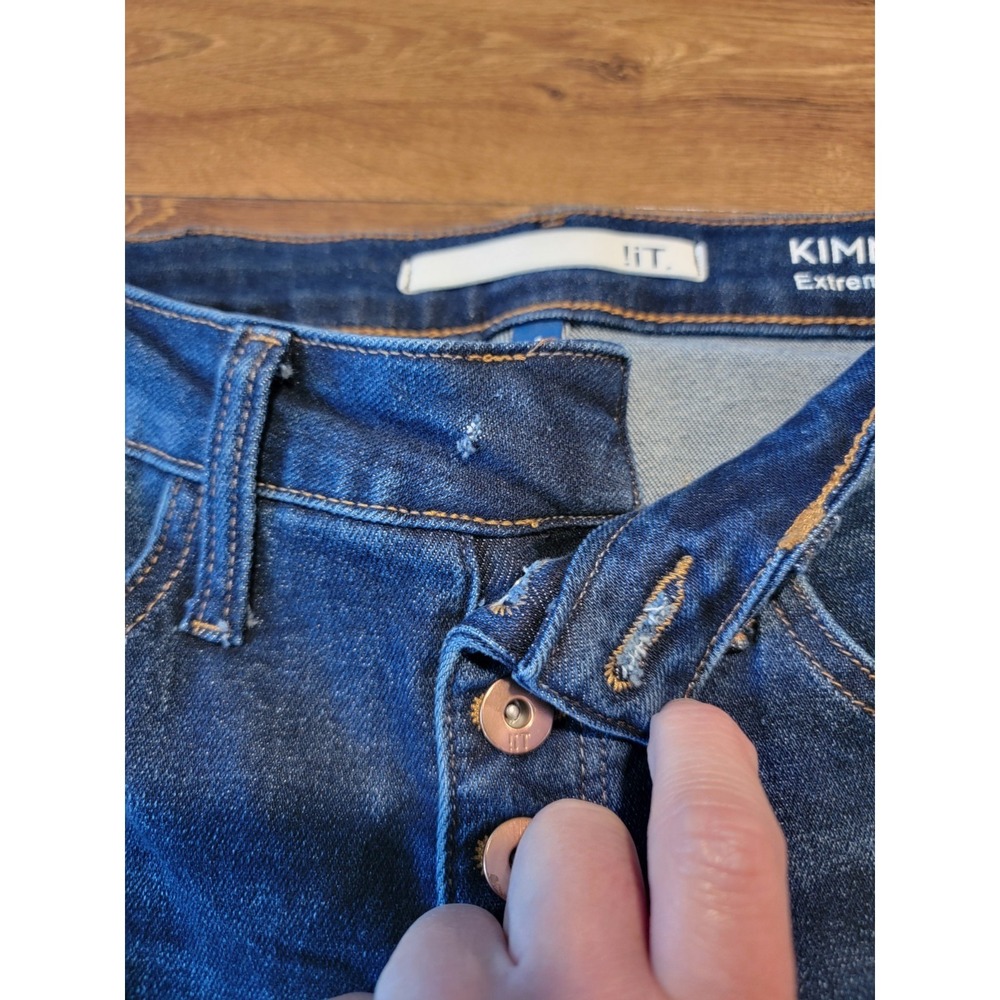 !iT Kimmie Extra High Rise Skinny Jeans 28 Womens - Picture 5 of 9